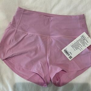 Lululemon Speed Up HR Shorts 2.5” NWT